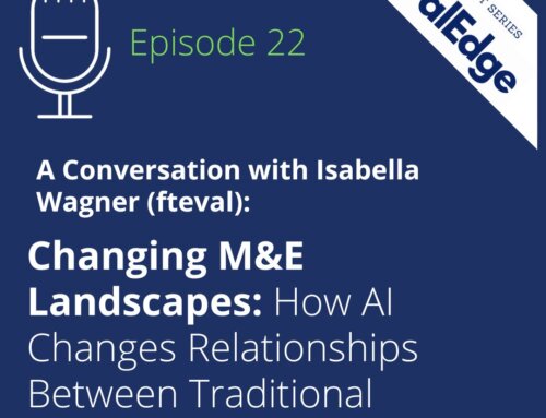 Interview for the EvalEdge podcast: First results of the AI working group